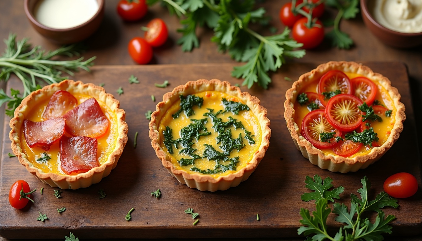 Quiche Lorraine, de alho-poró ou de rúcula com tomate seco: qual escolher para o seu encontro especial?